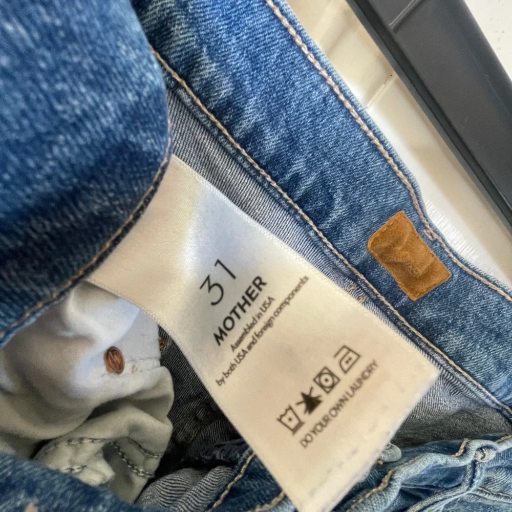 MOTHER denim the undercover cropped - Picture 6 of 7